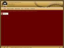 Tablet Screenshot of eritreanconsulate-lb.com